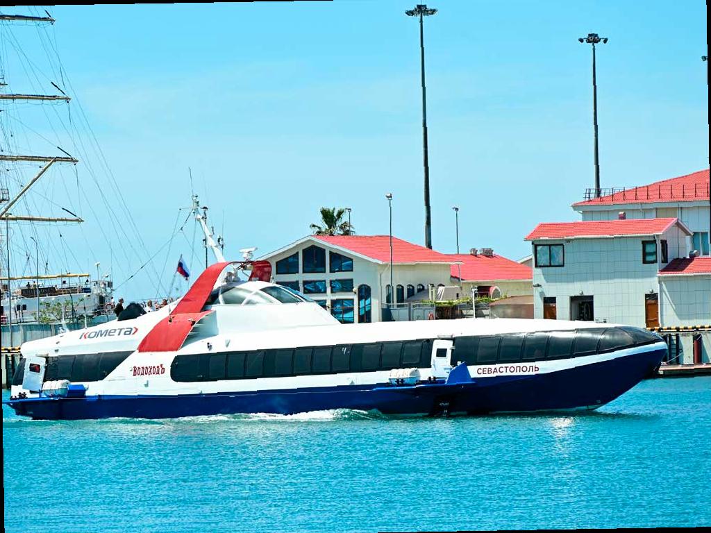 Скоростной маршрут открыт: из Сочи в Новороссийск — по морю за 4,5 часа