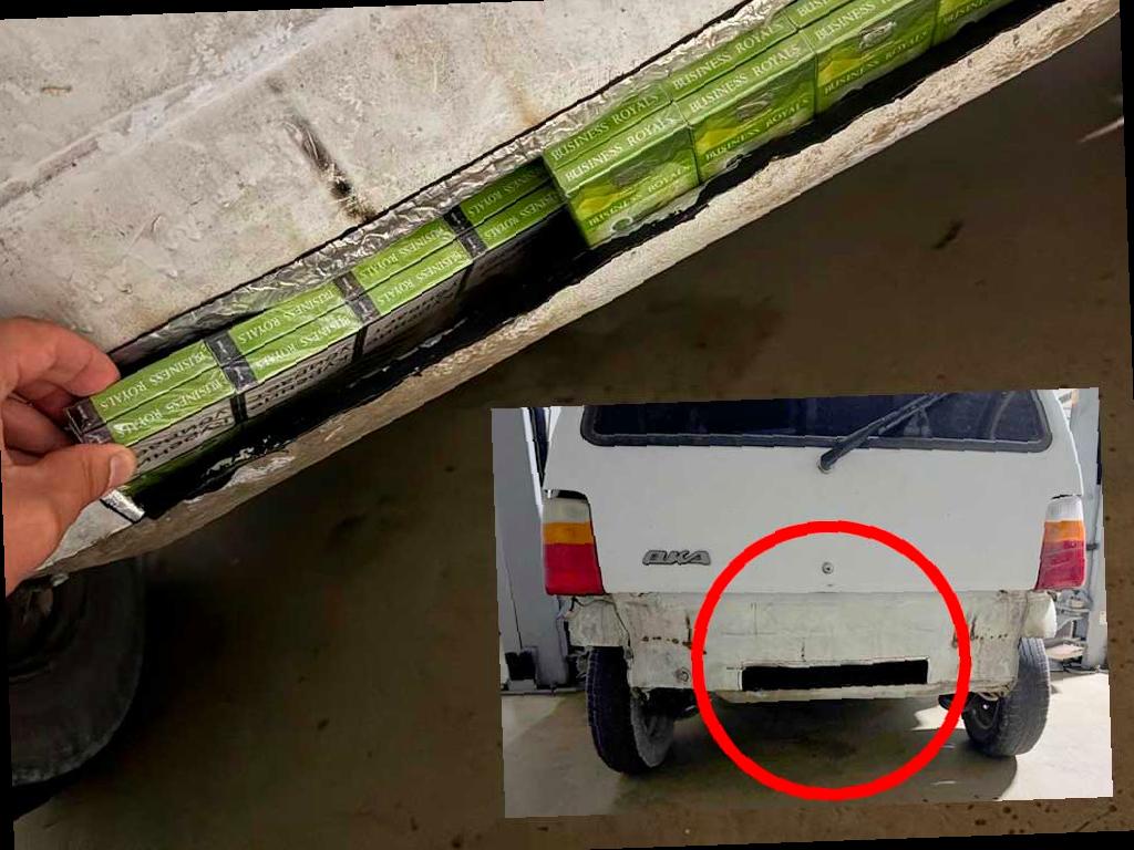 В Сочи остановили тюнингованную «Оку» с контрабандой сигарет